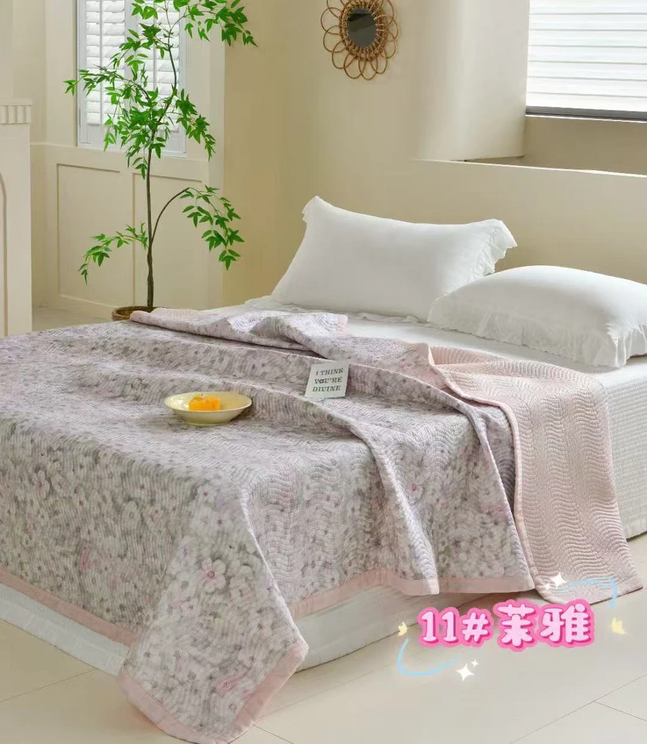 伊洛菲数码莱赛尔单床盖200*230微瑕～V113（茉雅）