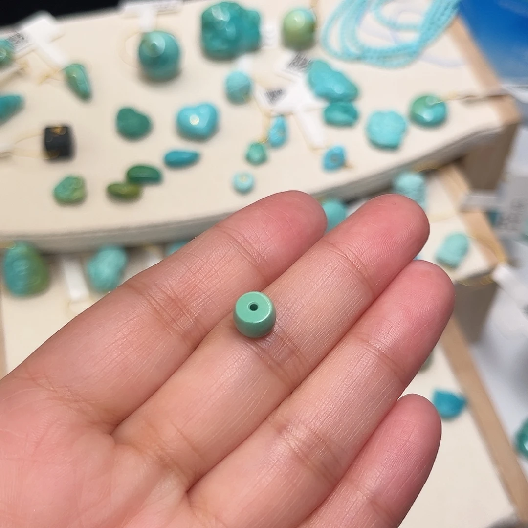 绿松石未镶嵌珠宝半成品