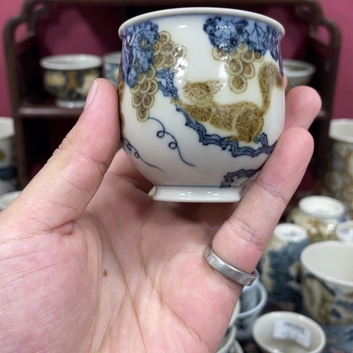 摆件景德镇陶瓷老陶下午场