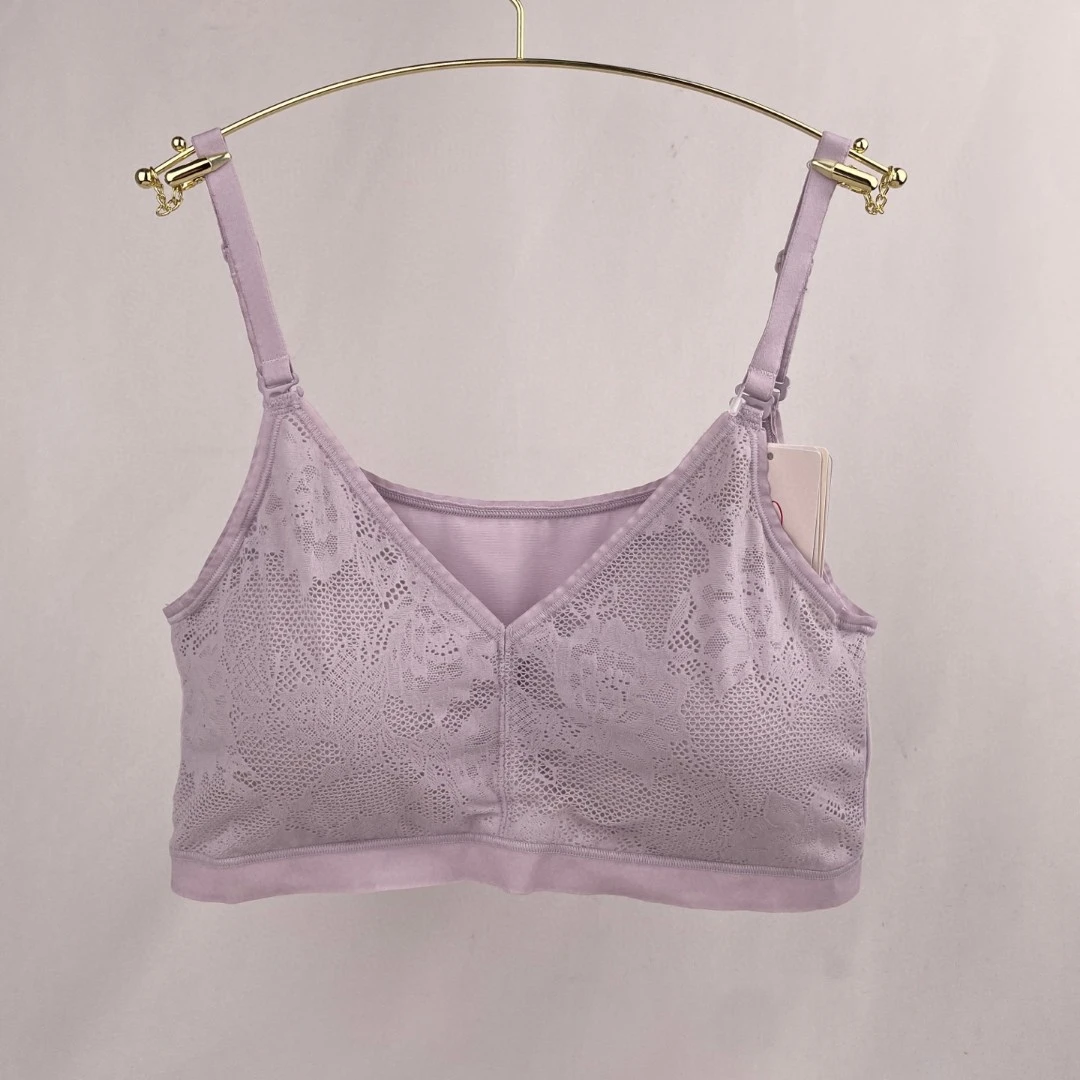 黛**性感蕾丝无钢圈舒适透气女士内衣文胸11R1925 运动