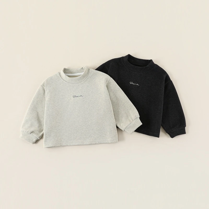 【慕莱绒】儿童卫衣冬季新款男童长袖韩版百搭柔软保暖打底AS930