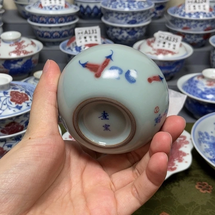 达***达景德查窑瓷器手绘