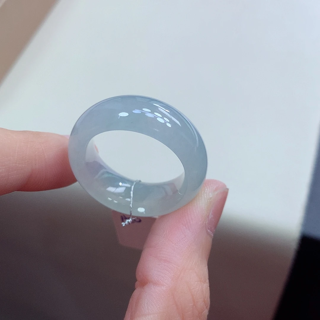 翡翠未镶嵌戒指24号