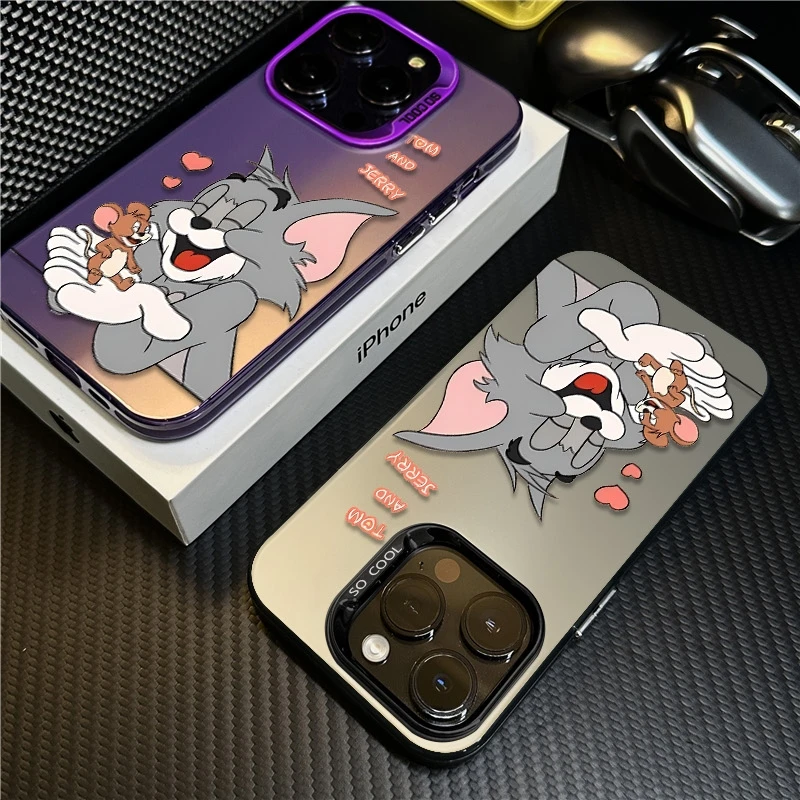 猫和老鼠适用苹果16promax手机壳iPhone15硅胶14保护套17新款卡通