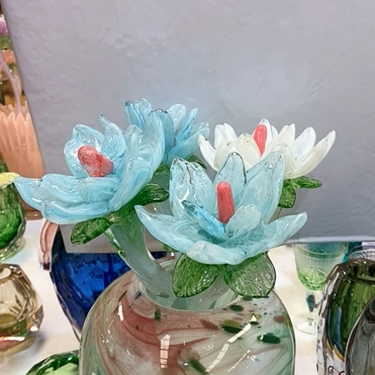 琉璃叶****7花瓶高45厘米宽12厘米