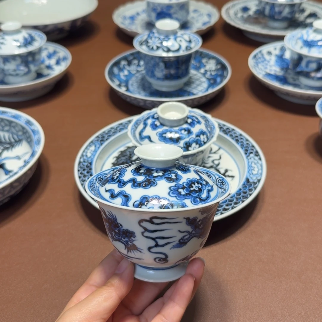 东***-手工手绘茶具微瑕