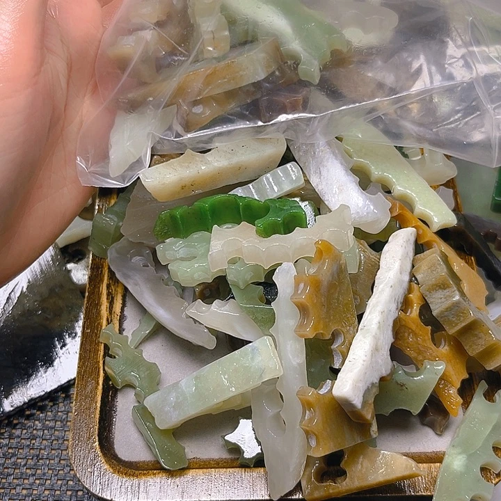 未镶嵌和田玉珠宝半成品安*爷