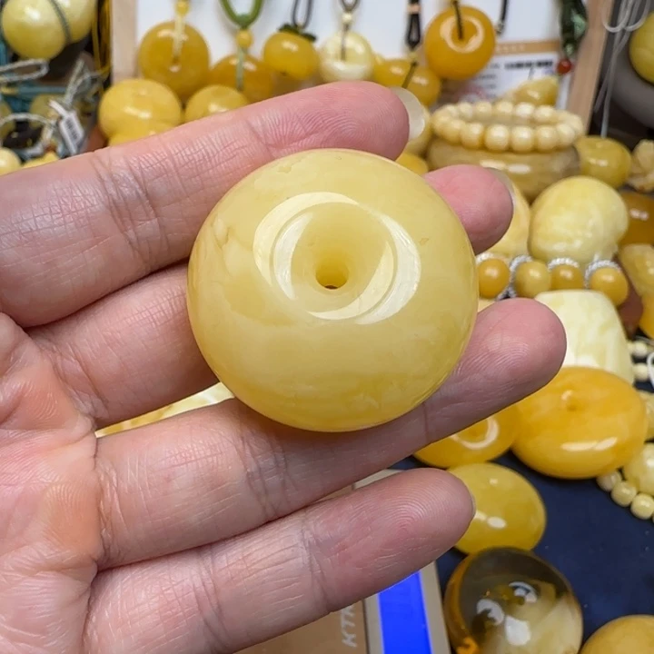 蜜蜡未镶嵌颈饰天然蜜蜡