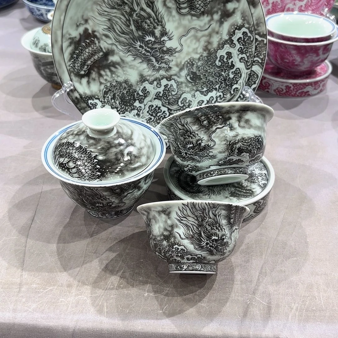 瓷片景德镇瓷器精品展示