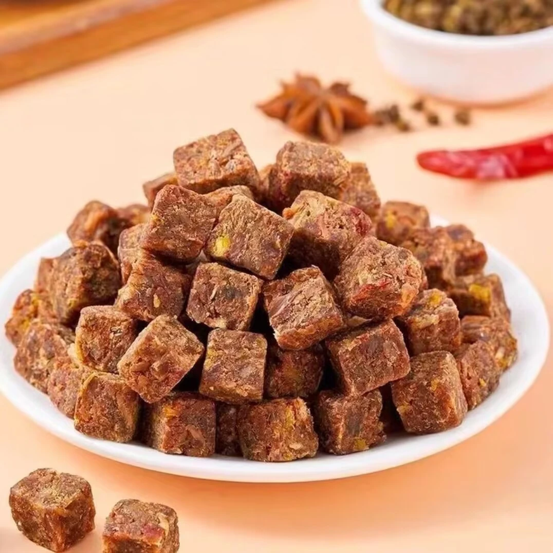 厚切牛肉粒牛肉干网红零食追剧解馋小吃办公室休闲食品潮汕零食