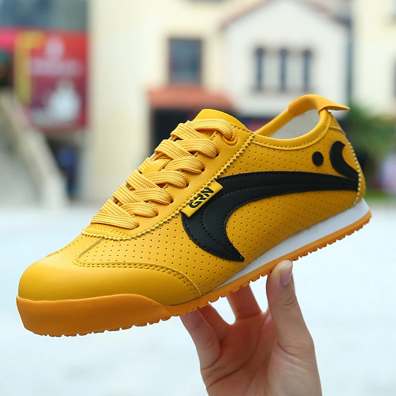 贵人鸟男女同款复古阿甘鞋男士皮革面休闲鞋低帮户外通勤T头鞋潮