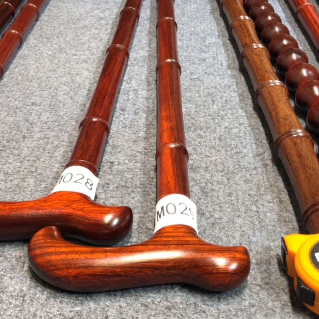 【闪购商品】木知**乐紫檀木手杖两根028 029