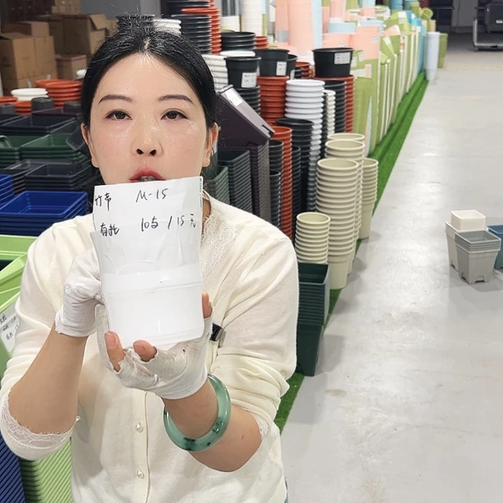 竹节口10高10白色10只带托