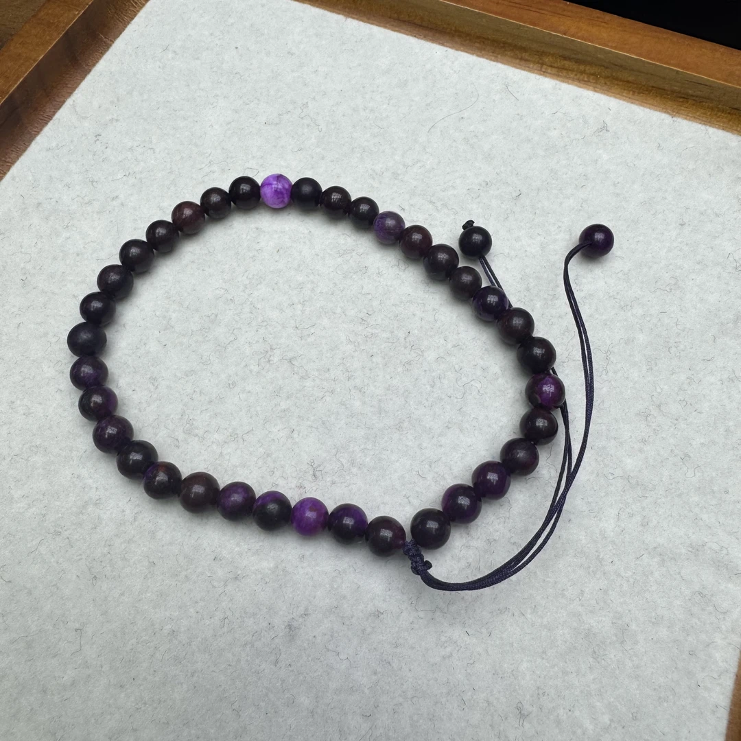 天然舒俱来脚链K20多样性发其一