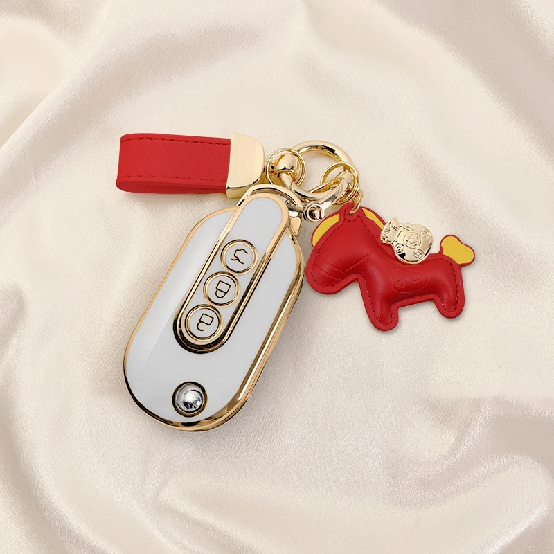 适用于五菱宏光mini钥匙套马卡龙迷你GAMEBOY 钥匙壳扣包马上有钱