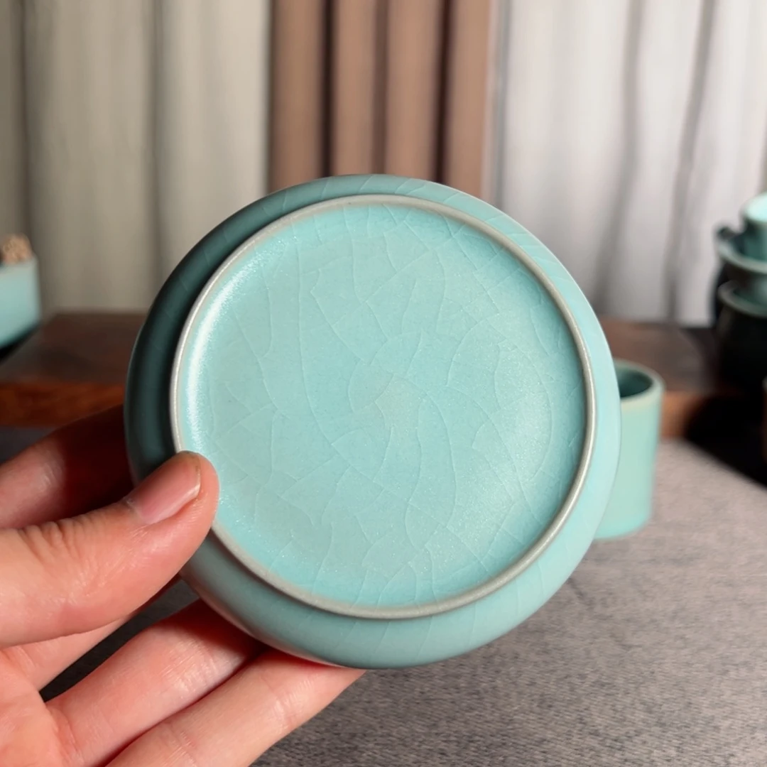 瓷片王学良老师高仿古天蓝