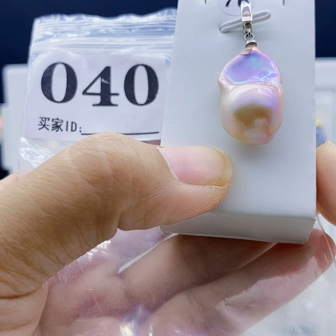 颈饰钛钢淡水珍珠