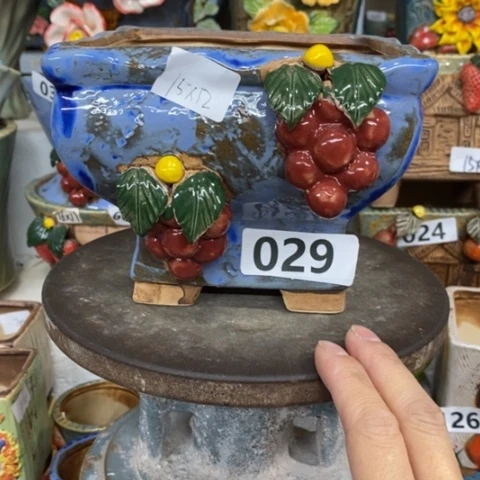 【闪购商品】红陶粗陶材质多肉花盆