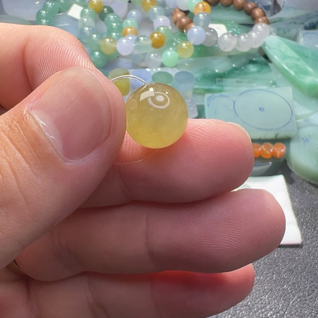 锦***鱼定制翡翠未镶嵌翡翠