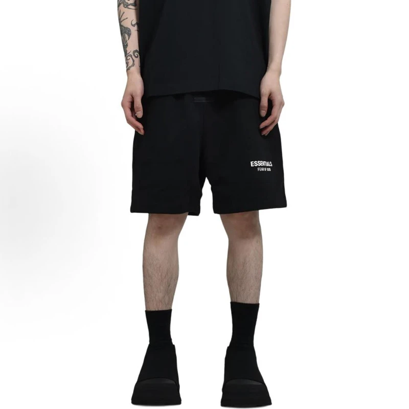 ESS25ss ALWAYS ON系列短裤美潮高街运动宽松休闲五分裤百搭情侣