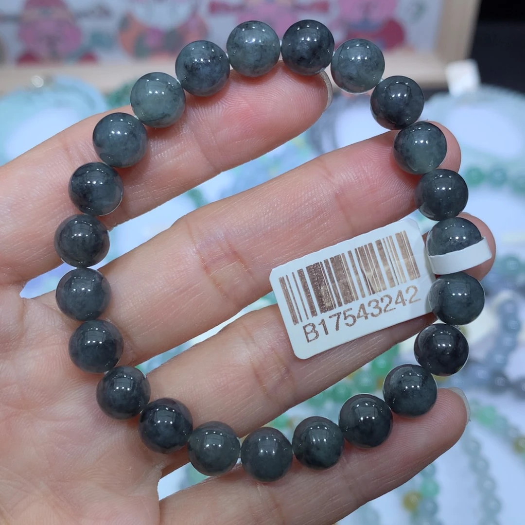 翡翠未镶嵌手链天然