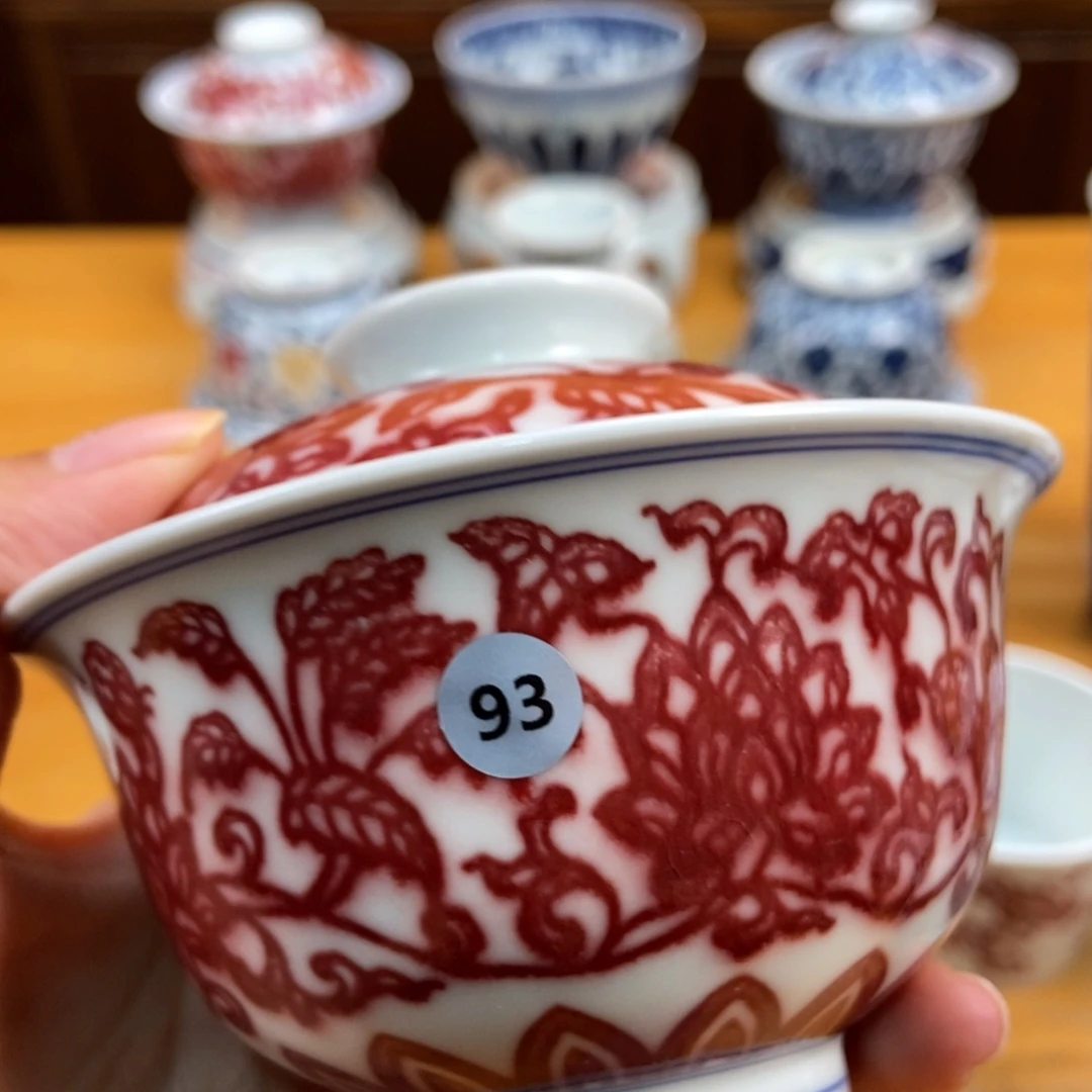 手绘现代茶具非古董用****7