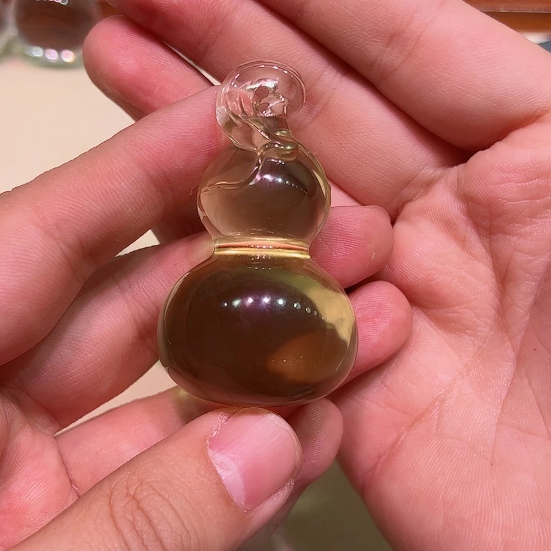 水晶颈饰未镶嵌桃**度葫芦