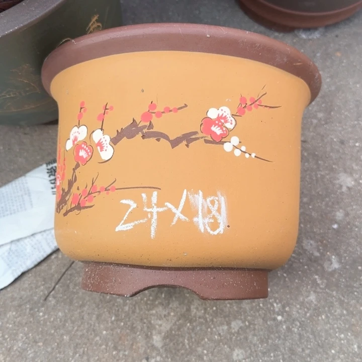 紫砂花盆特价清仓