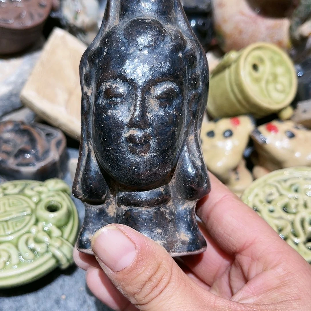 古***侯瓦当摆件茶台的一