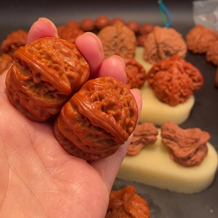 烟***花吊坠猴头核桃工艺核桃