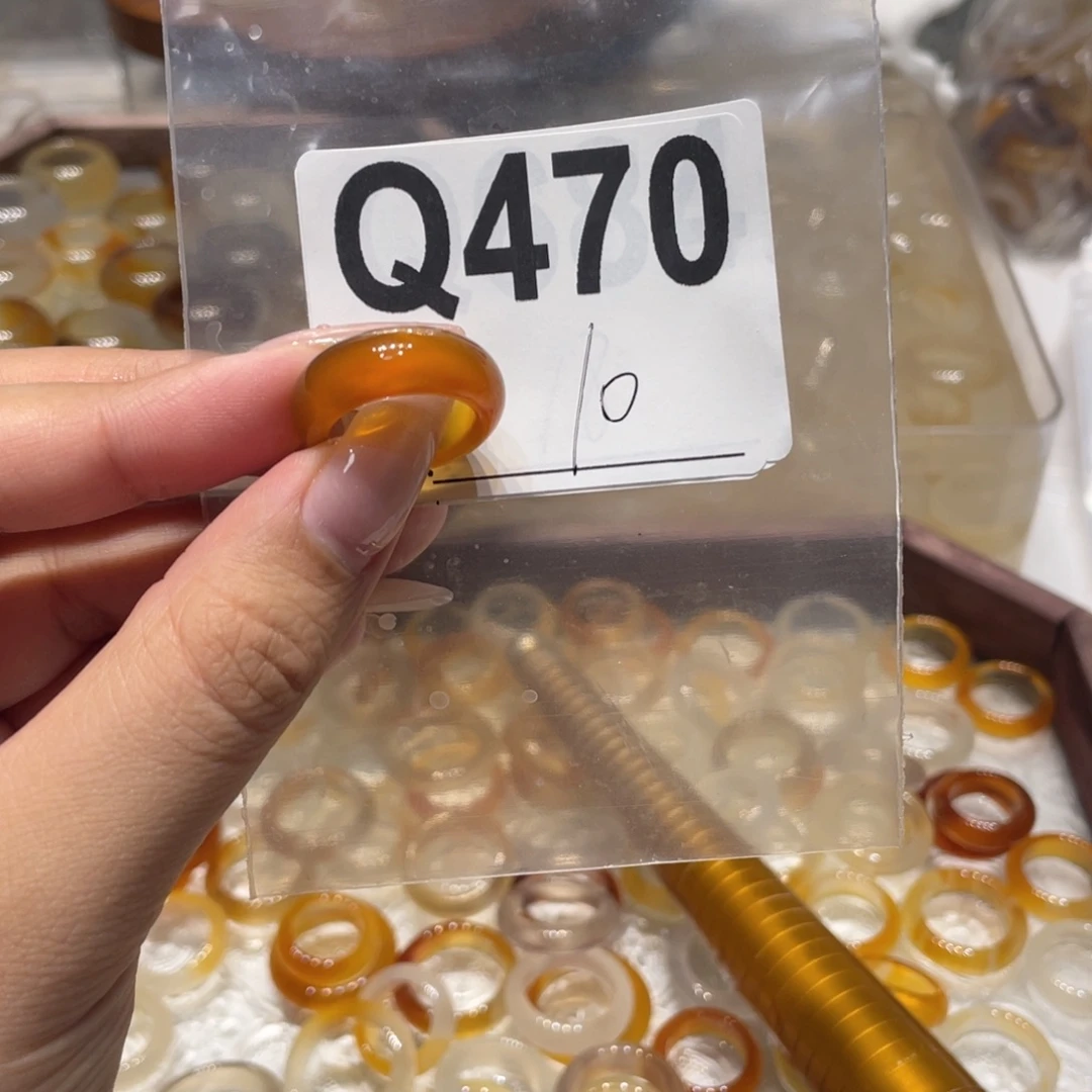 玛瑙/玉髓未镶嵌戒指470