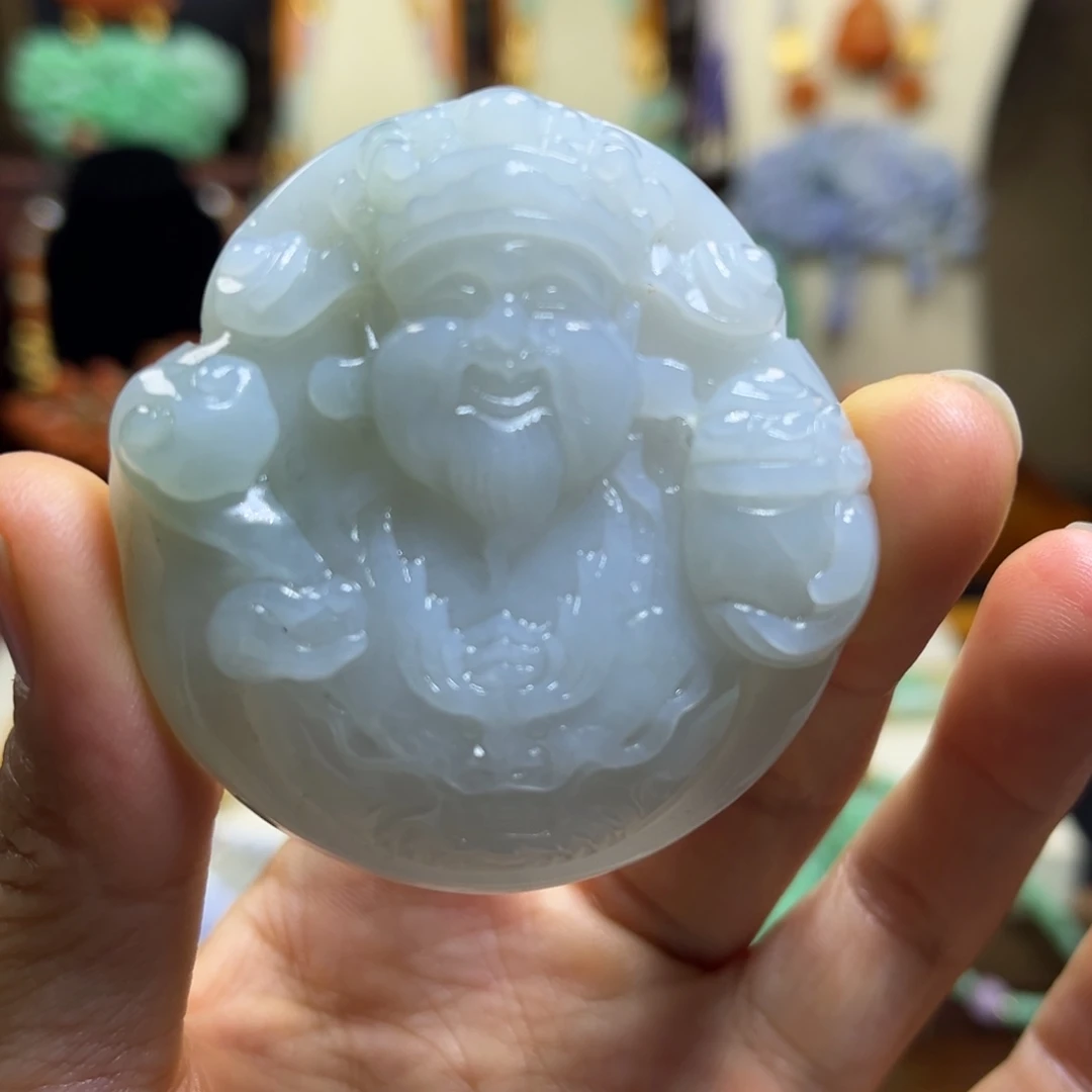 翡翠未镶嵌颈饰天然翡翠