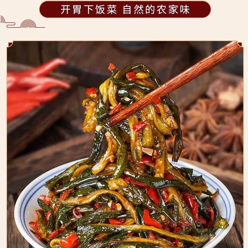 湘西集市代购香辣黄瓜条