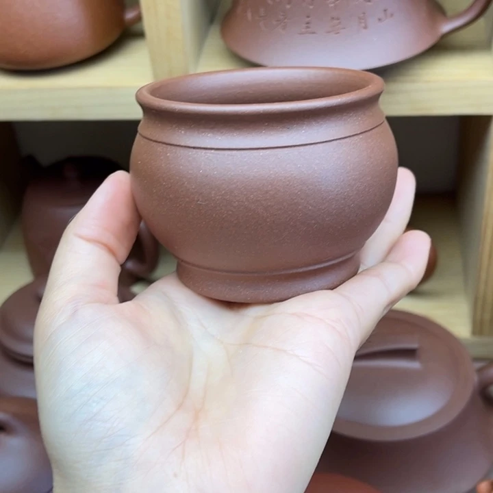 武***趣玻璃颈饰底槽清主人杯