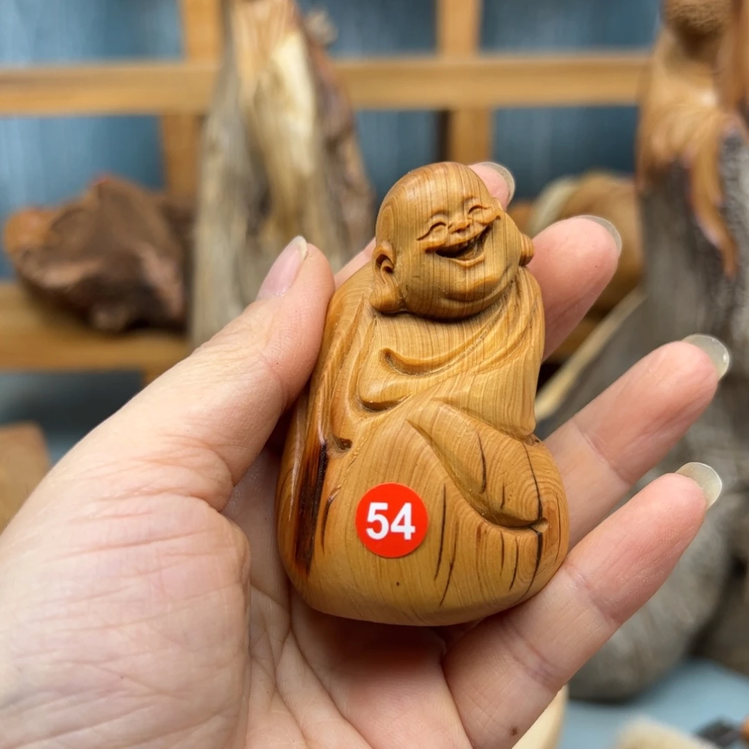 老***房木崖柏木摆件手把件