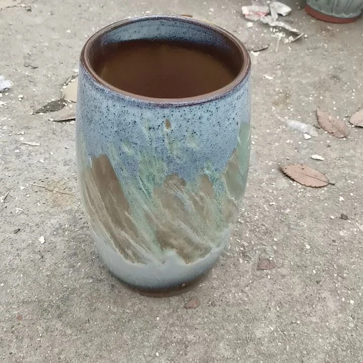 红陶14/27瑕疵一个盆