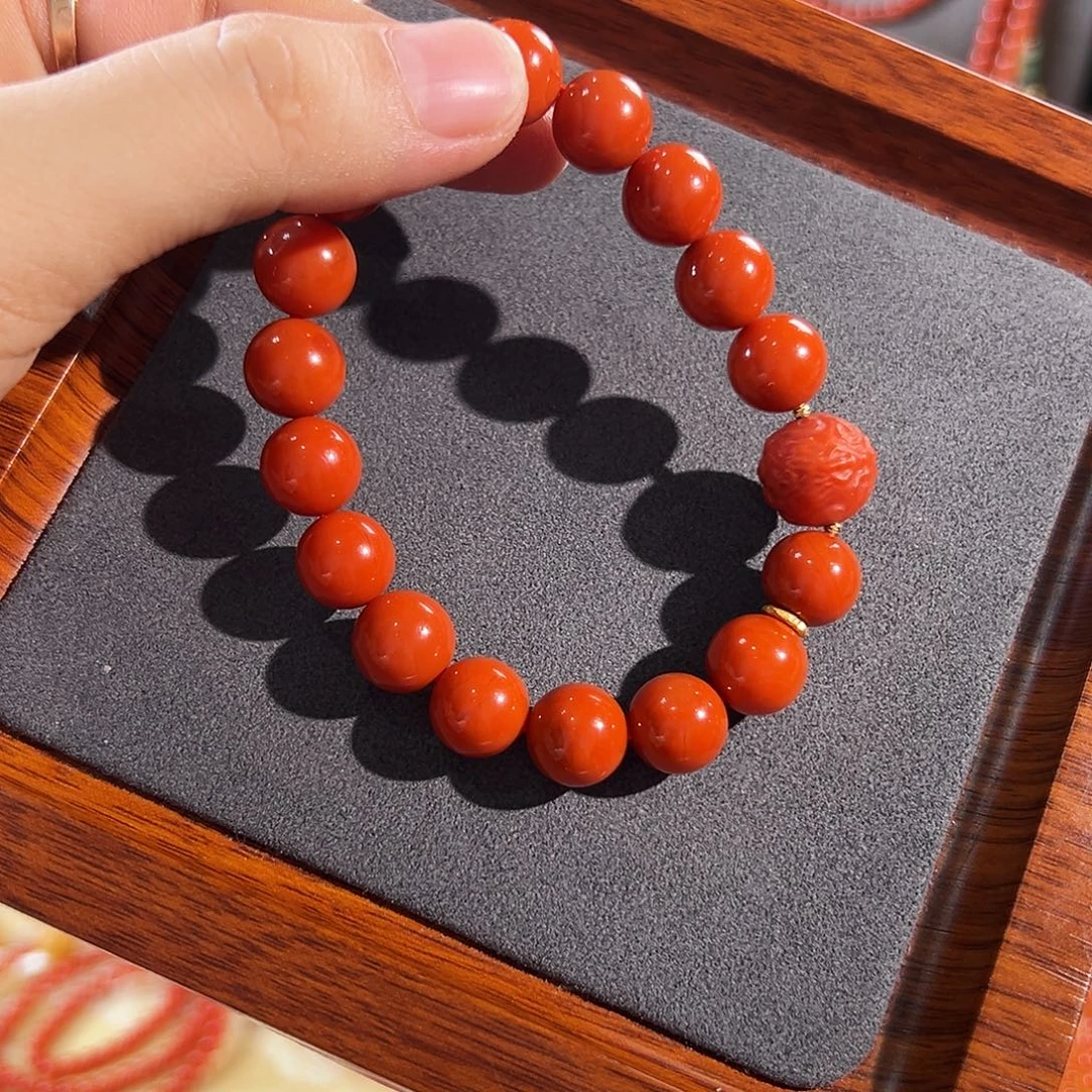 手链未镶嵌南红玛瑙