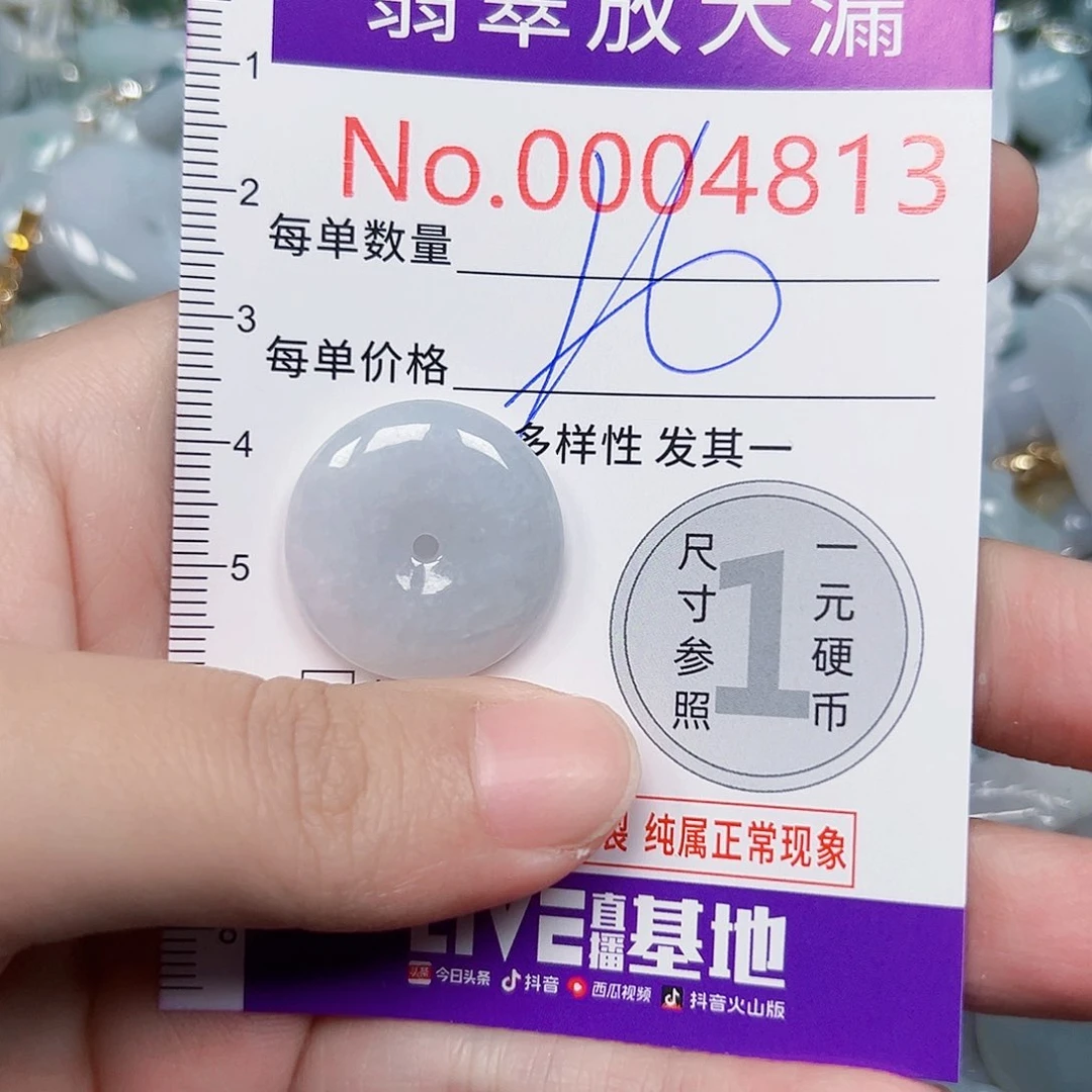 颈饰未镶嵌翡翠4813
