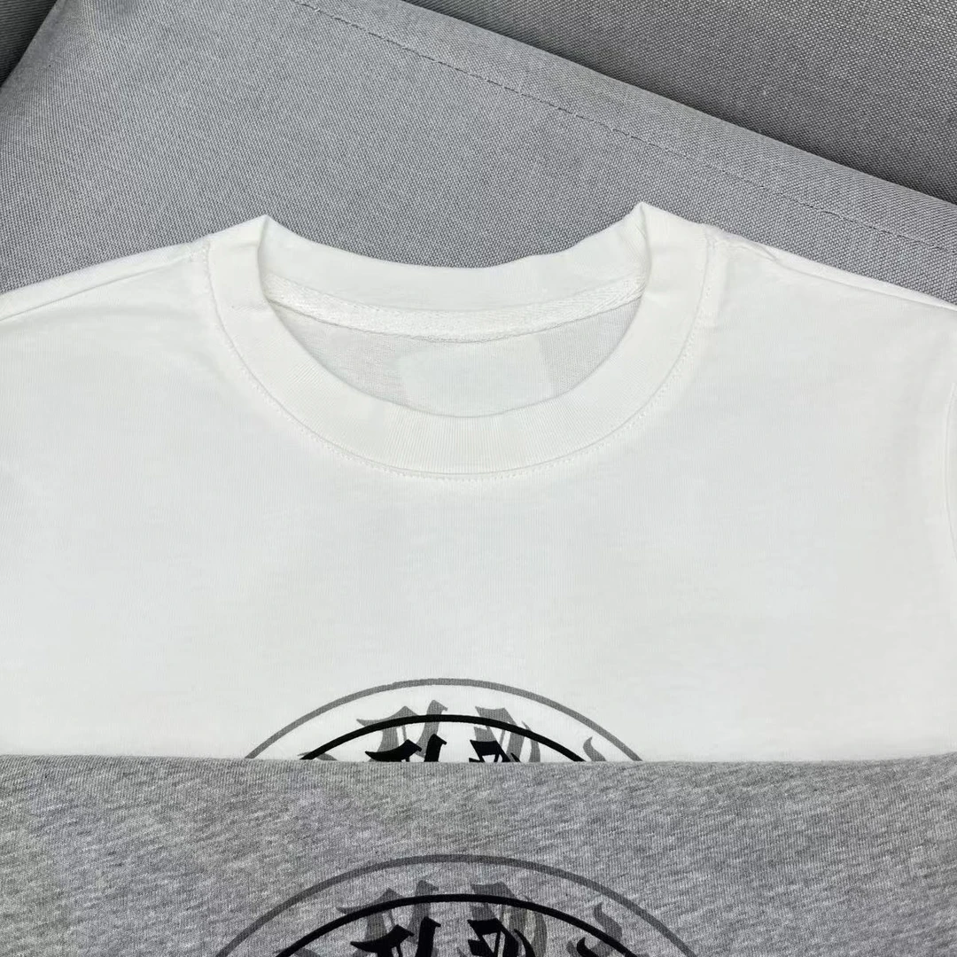 【纹纹】2025春夏新款百搭时尚T恤简约显瘦短袖上衣YM8399