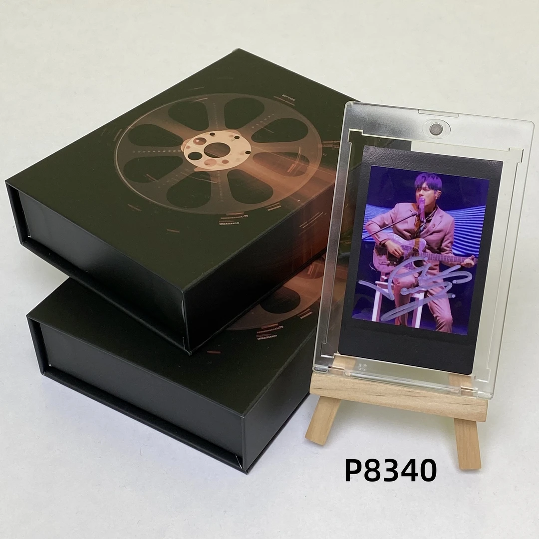 P9340 周杰伦 正品拍立得照片 黑边边框
