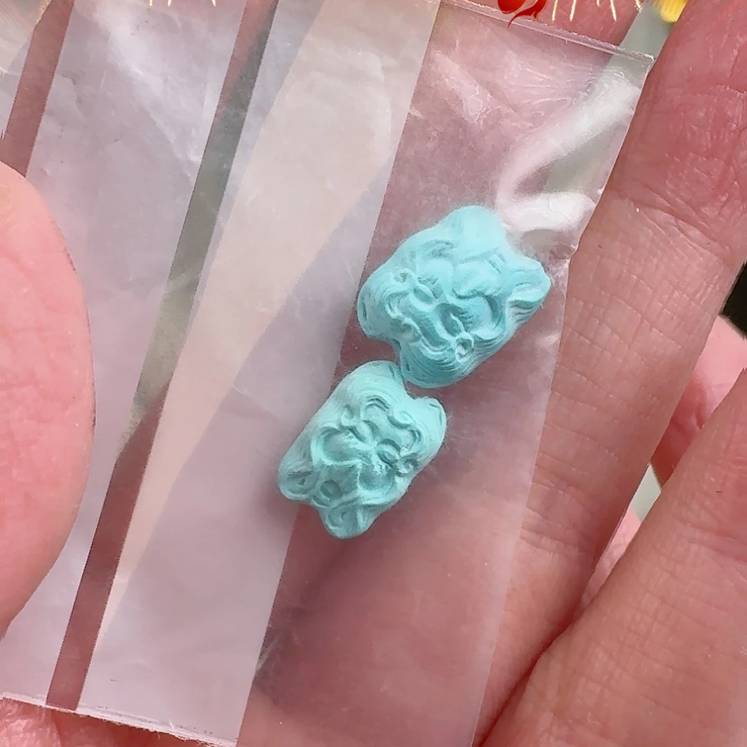 绿松石珠宝奇石未镶嵌