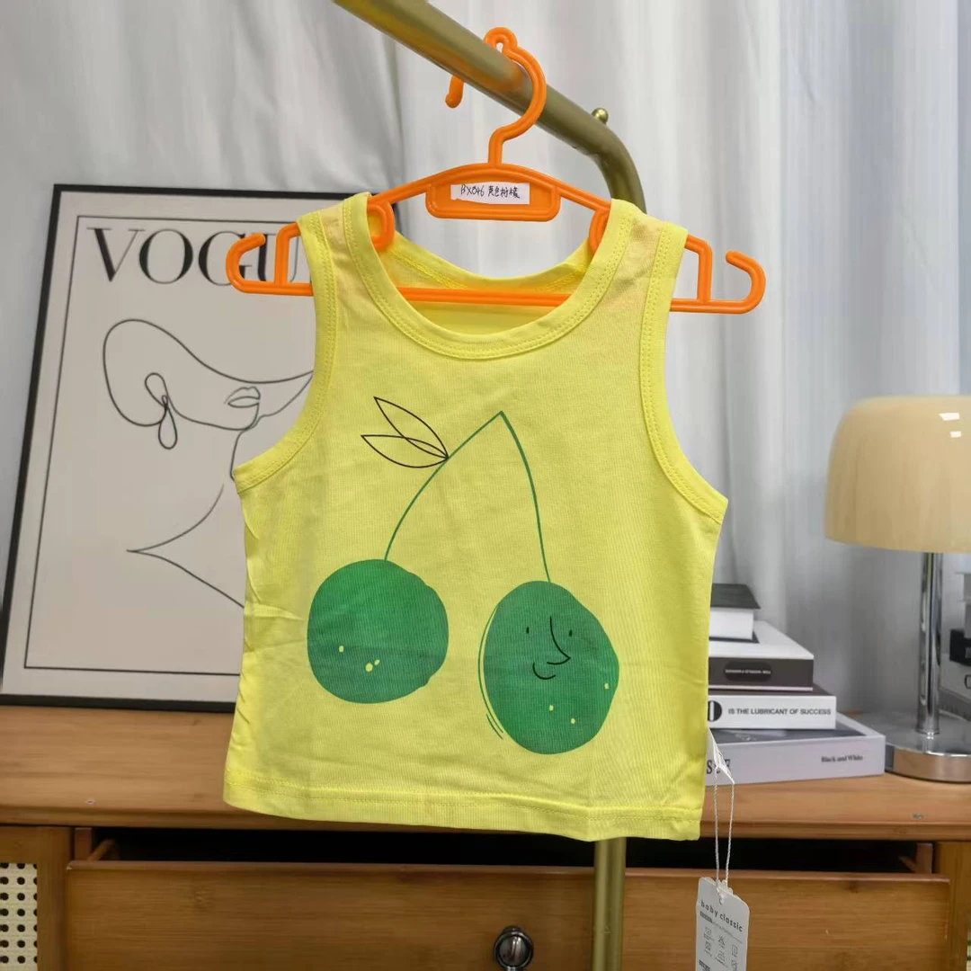 儿童夏季纯棉背心BX046