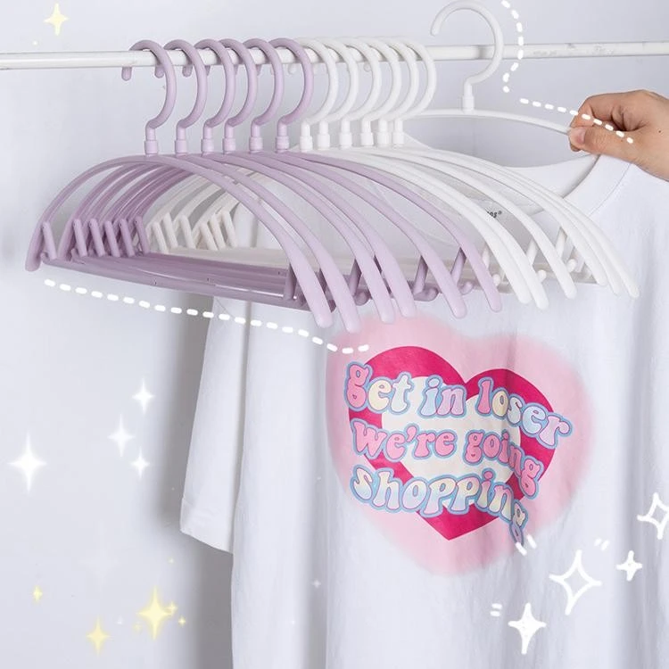 宿舍好物无痕衣架成人晾衣挂加粗加厚家用衣服架晒衣防滑学生爆款