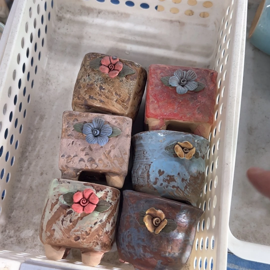 陶瓷多肉小花盆@@43