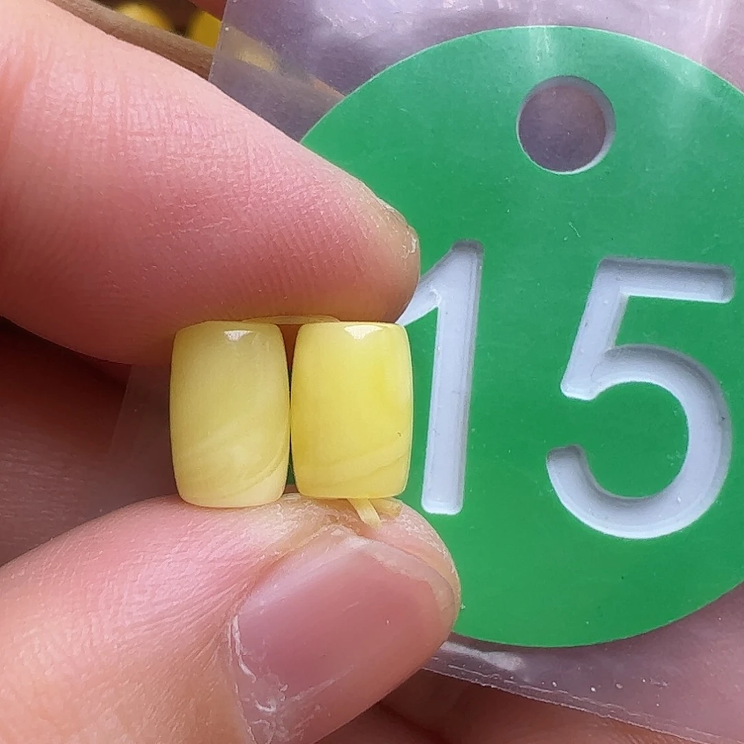 蜜蜡未镶嵌珠宝奇石5.7m m