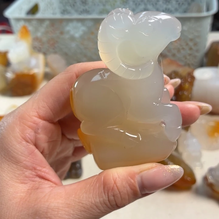 玛瑙/玉髓未镶嵌吊坠(不含链)