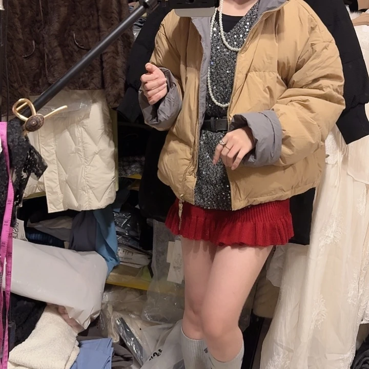 全新无暇双面外套135斤以内