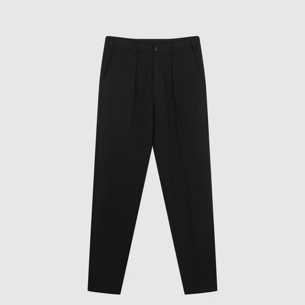 EMPORIO ARMANI阿玛尼EA春季拉链款简约百搭休闲裤11P05S11S60900