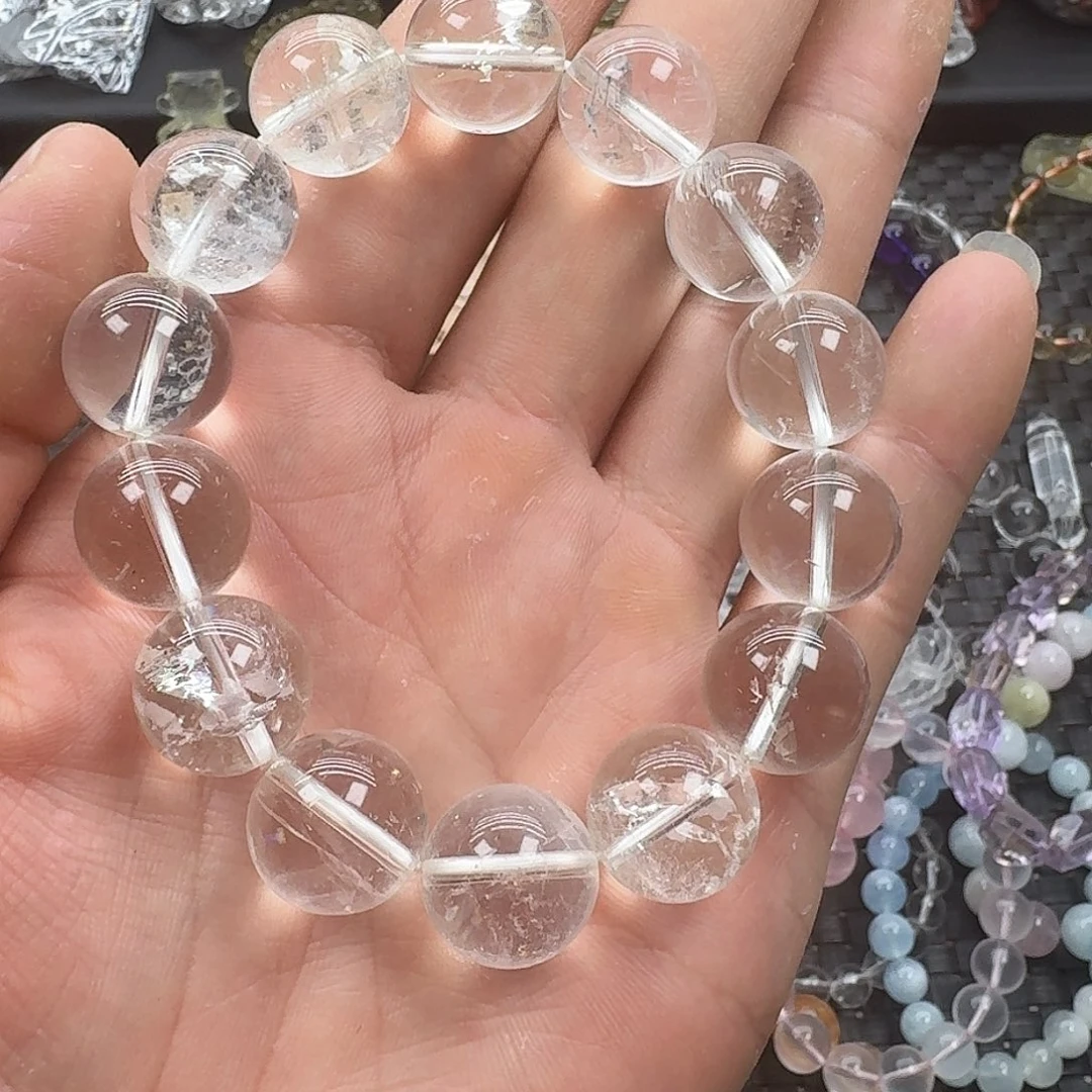 颈饰未镶嵌水晶白水晶