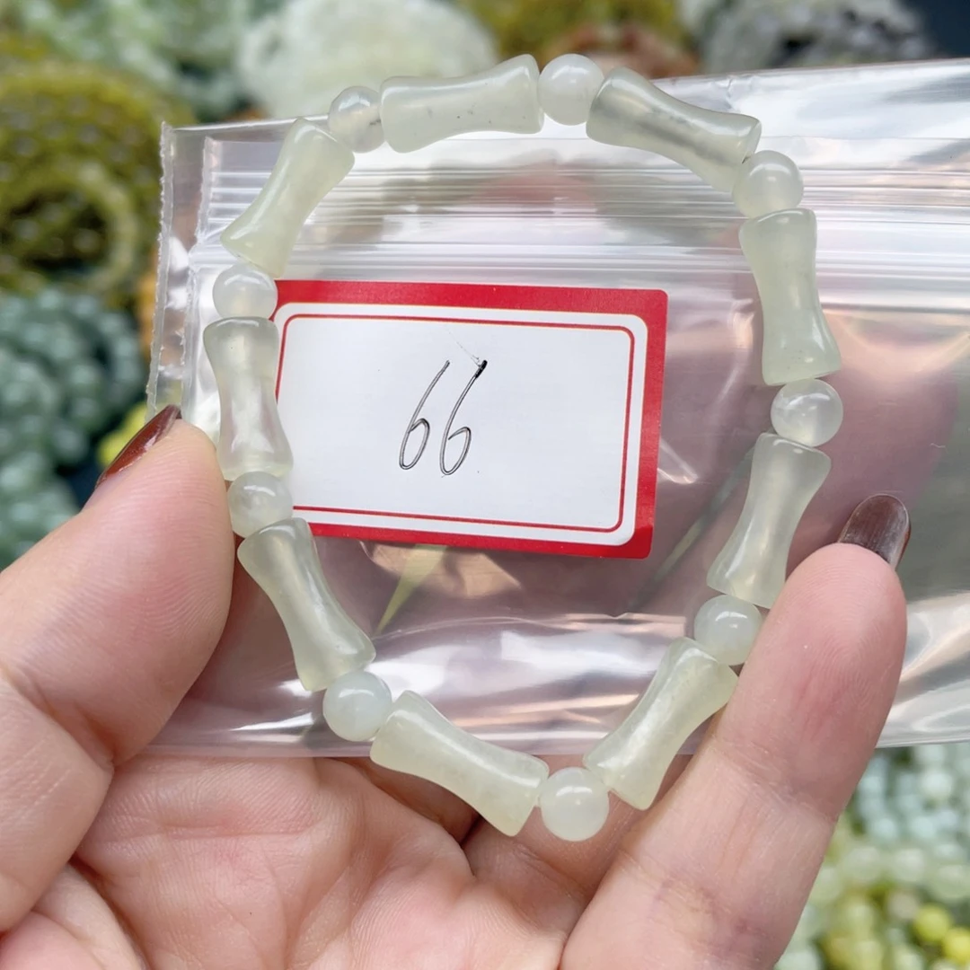 未镶嵌蛇纹石玉手串